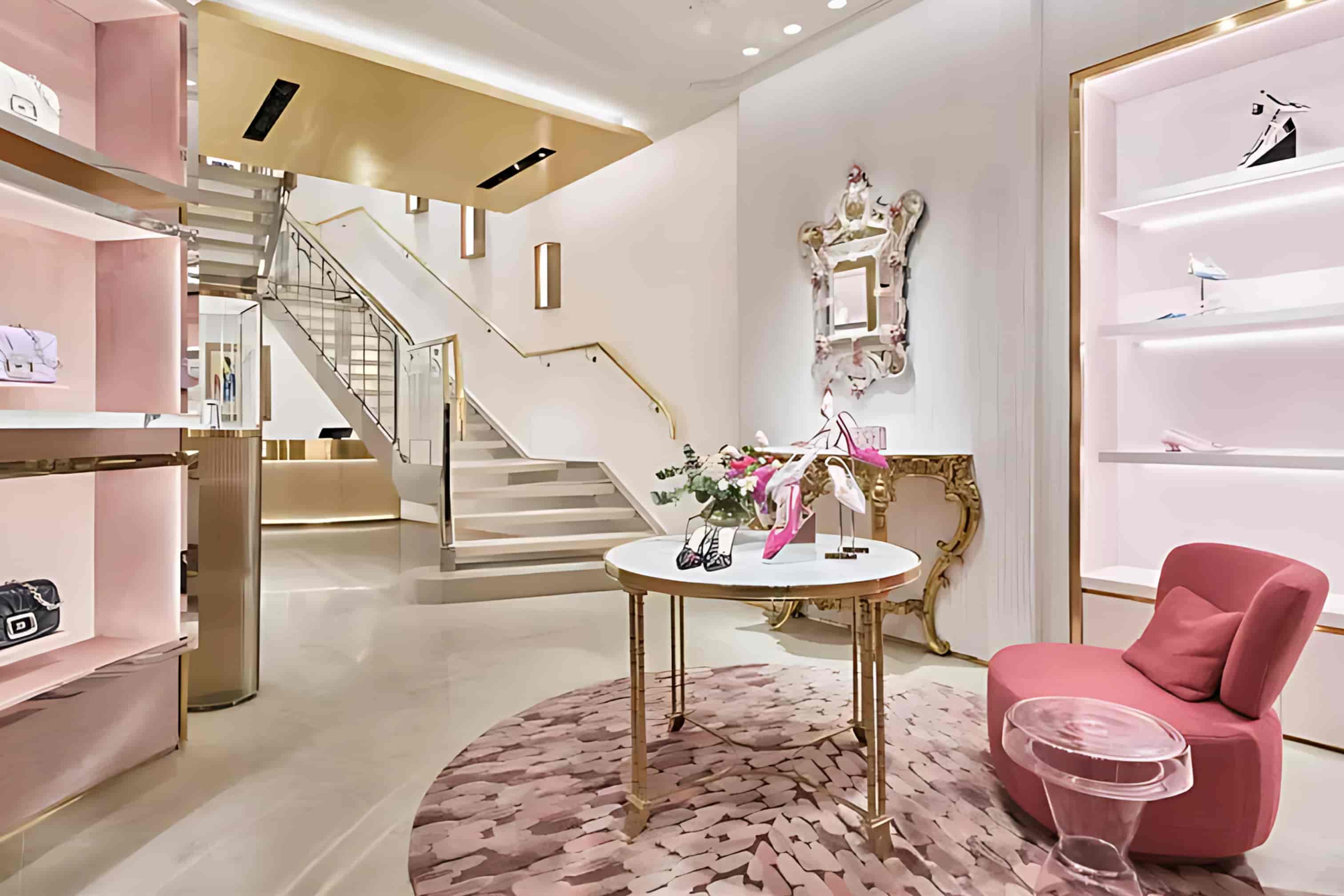 ltavolo in vetro di murano Negozio Roger Vivier